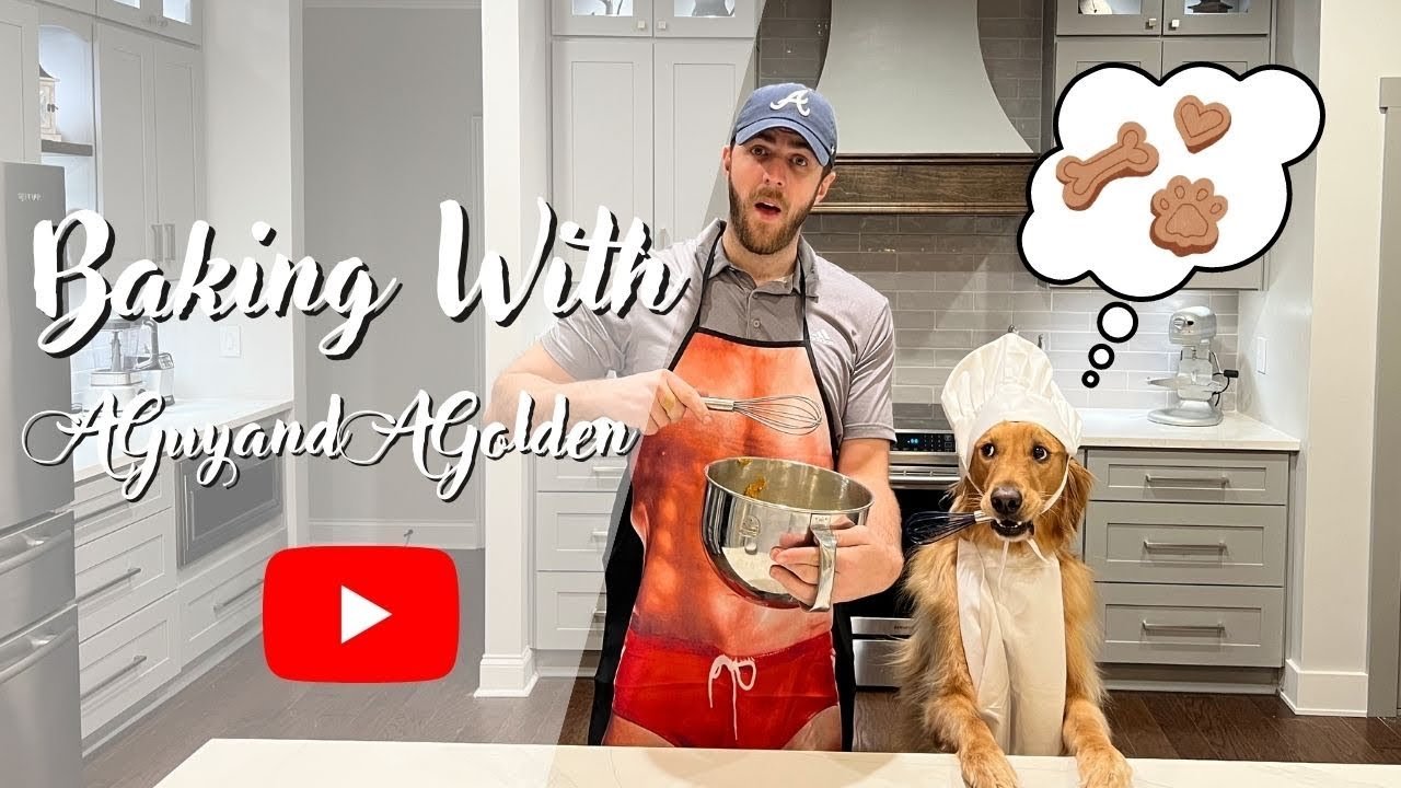 4 Ingredient Homemade Dog Treats With Aguyandagolden!