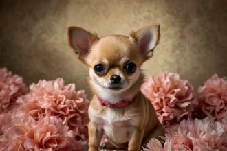 Adorable Chihuahua with Silky Caramel Fur - Cute Chihuahua Pictures