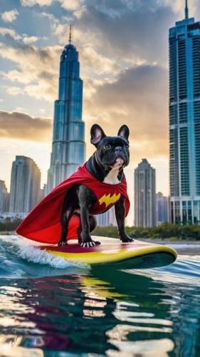 Dog Surfing Ai Picture 13