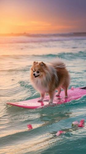 Dog Surfing Ai Picture 18