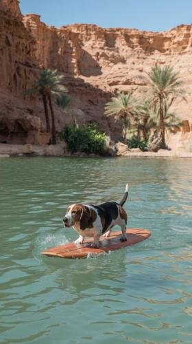 Dog Surfing Ai Picture 21