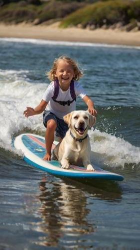 Dog Surfing Ai Picture 3