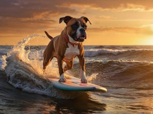 Dog Surfing Ai Picture 4